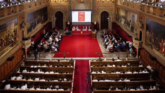 Presentación del Corpus de la Cuina catalana en la Universitat de Barcelona / Mónica Ramírez