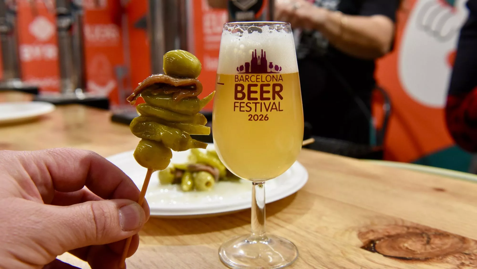 Copa de cerveza en el Barcelona Beer Festival 2026 / Cedida