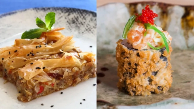 Exohiko de Thalassa y Crunchy de Izayaka La Estrella / Sitges Tapa Tapa 