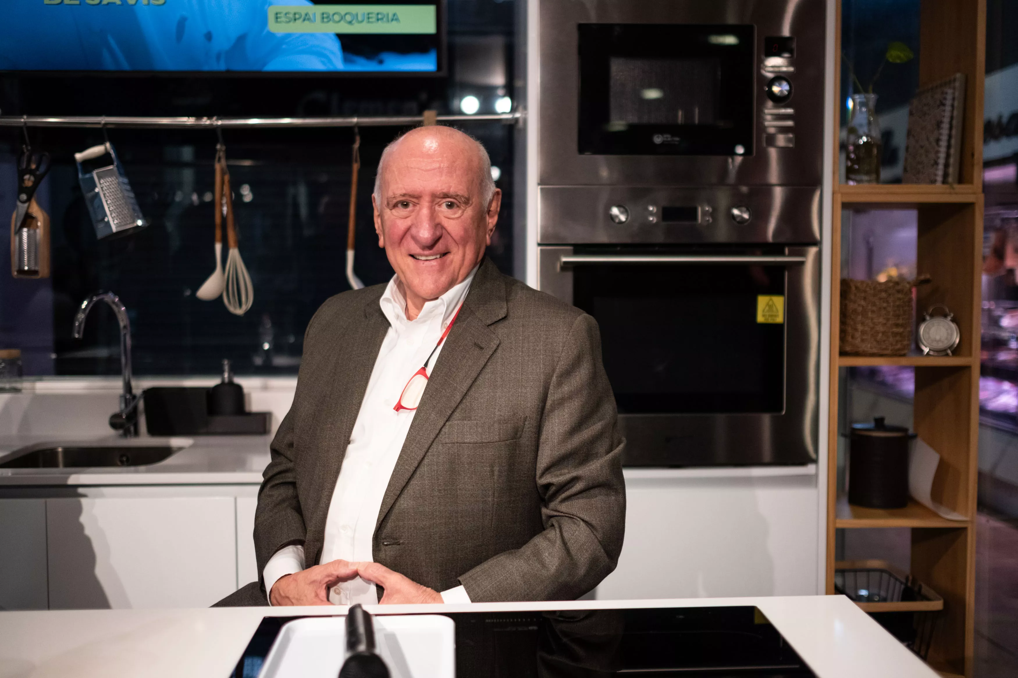 El homenaje a Carles Gaig en La Boqueria / SIMÓN SÁNCHEZ