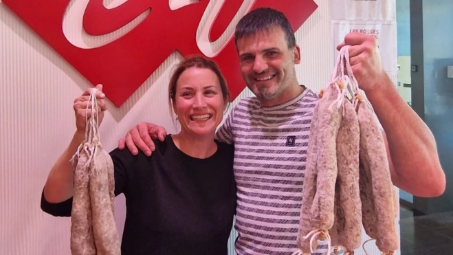 Premiados en la categoría "Llonganissa tipus plana de Vic"