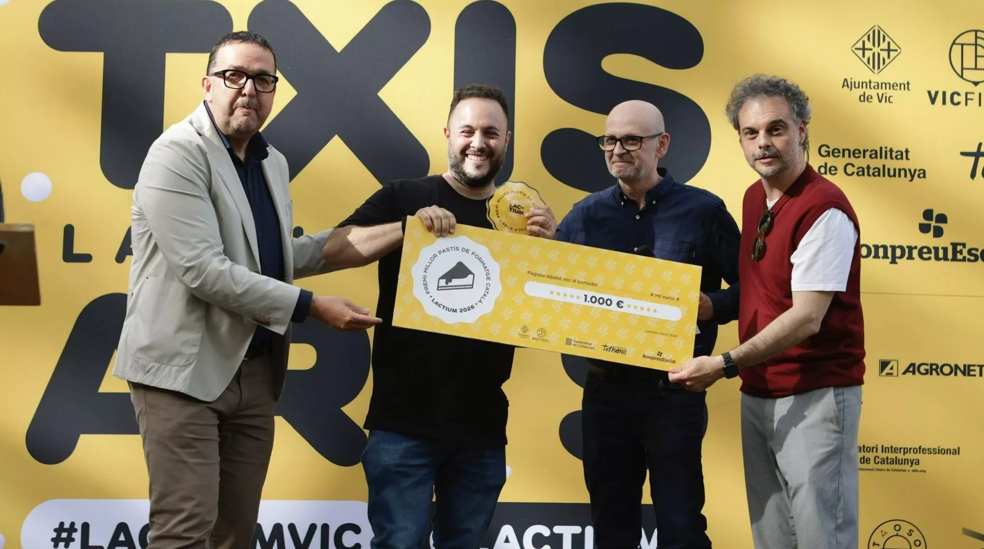 Entrega de premios Lactium