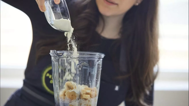 Un smoothie con proteína de suero de Perfect Day / Perfect Day