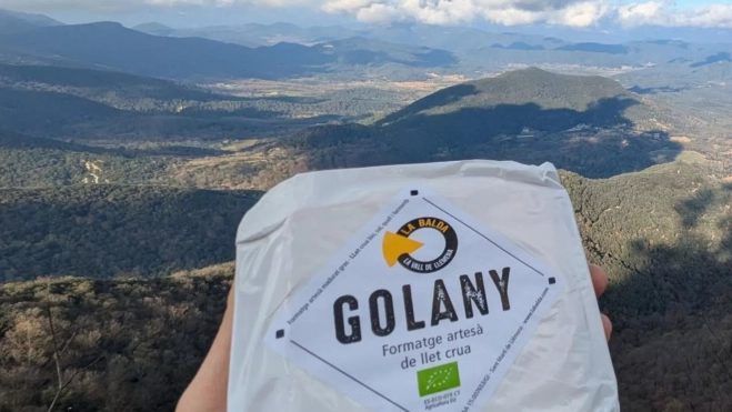 Golany, el queso catalán de pasta blanda Golany, el queso catalán de pasta blanda