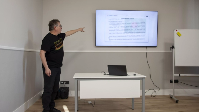 Una clase del máster Mugaritz / Cedida a Hule y Mantel Una clase del máster Mugaritz / Cedida a Hule y Mantel