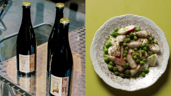 Vinos y una de las propuestas gastronómicas de Amateur / Instagram Vinos y una de las propuestas gastronómicas de Amateur / Instagram