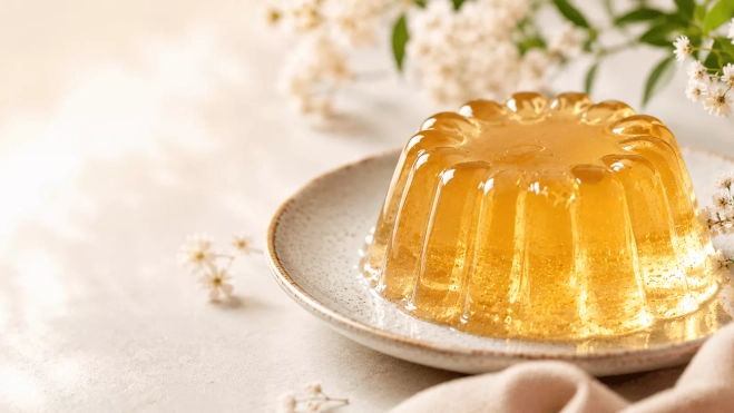 Plato de gelatina de piña | Canva Plato de gelatina de piña | Canva