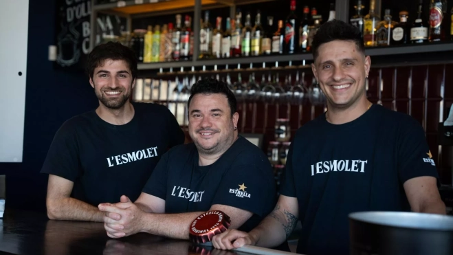 El equipo de L'Esmolet / Simón Sánchez El equipo de L'Esmolet / Simón Sánchez