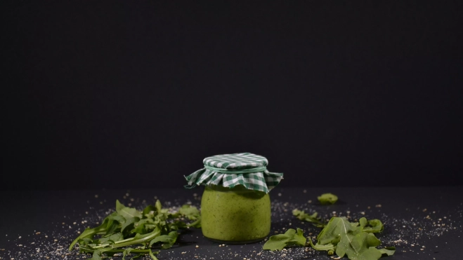 Pesto y rúcula // Archivo Pesto y rúcula // Archivo