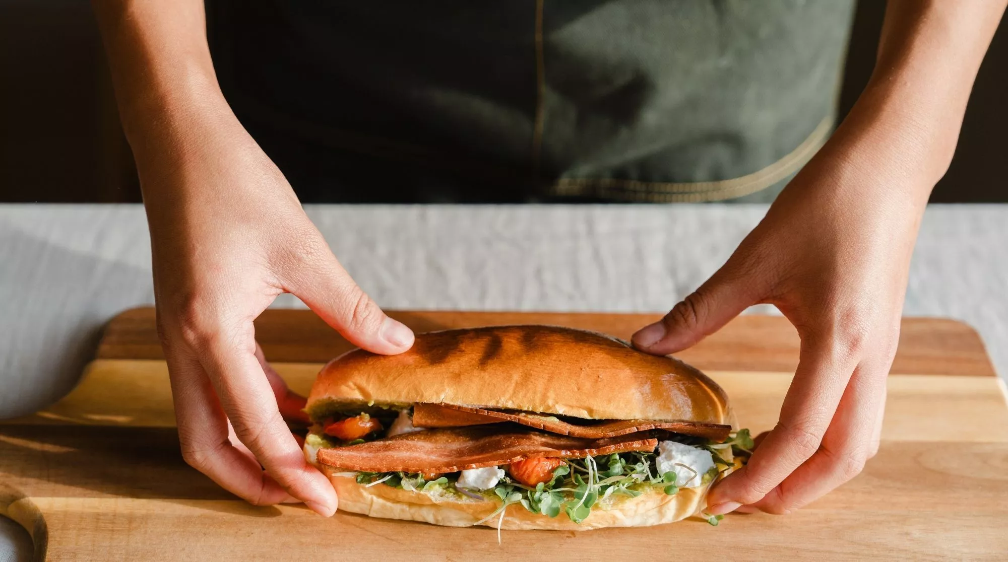 Un bocadillo hecho con AlterVcon / Cedida 