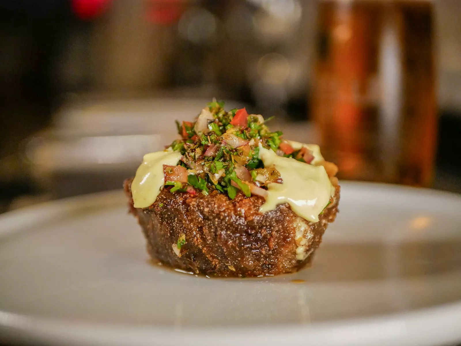 Una de las tapas del restaurante Arume / Eix Comercial del Raval