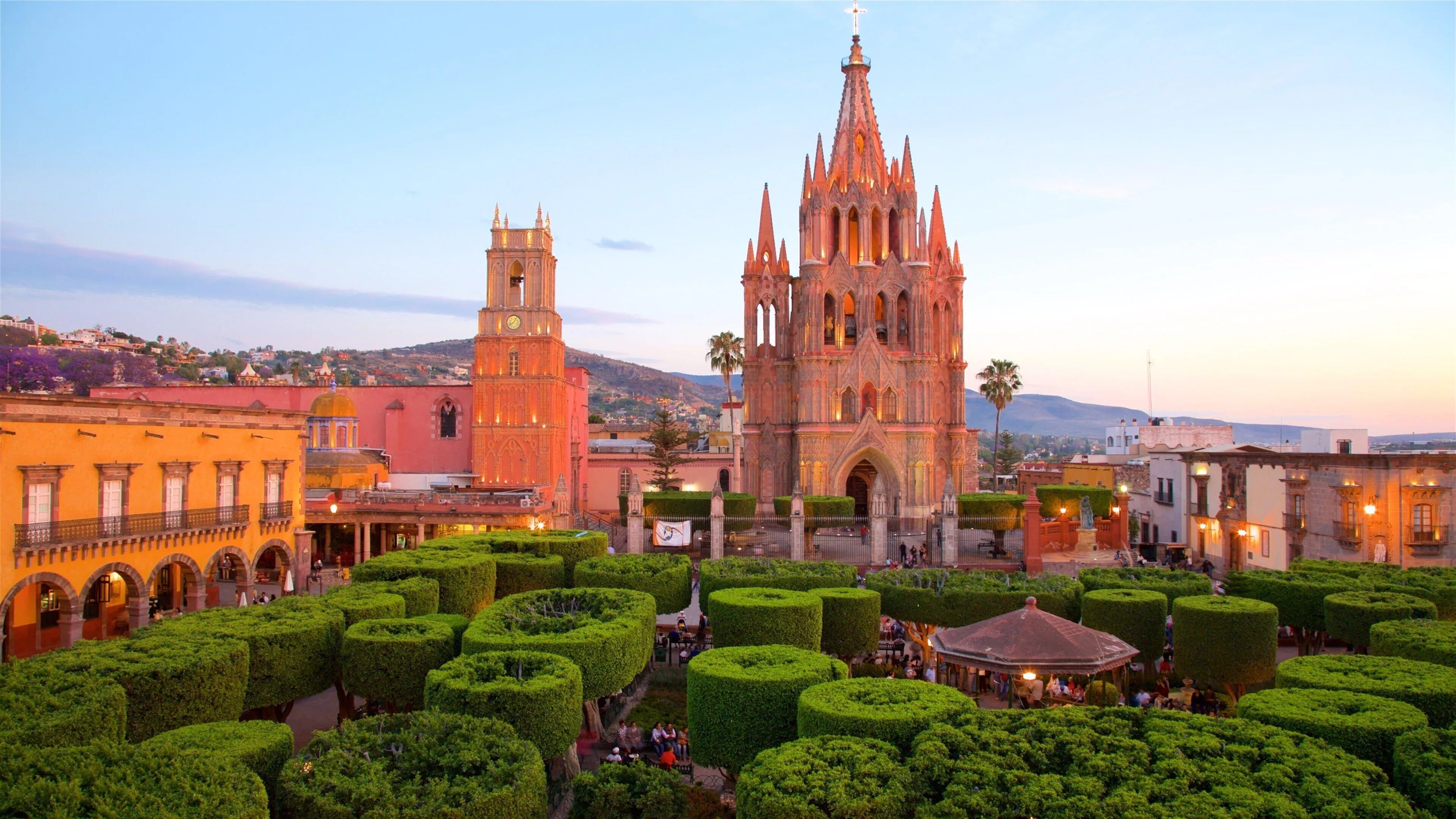 Parroquia de San Miguel Arcángel en San Miguel de Allende, Guanajuato