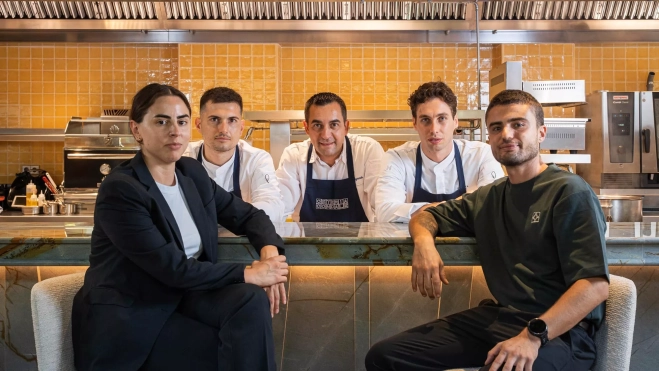 El equipo de Osteria Condal / Cedida a Hule y Mantel El equipo de Osteria Condal / Cedida a Hule y Mantel
