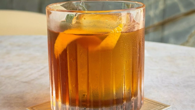 Un cocktail de Osteria Condal / Iker Morán Un cocktail de Osteria Condal / Iker Morán