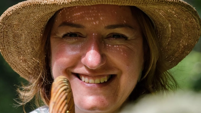 Iolanda Bustos creció rodeada de naturaleza Cedida