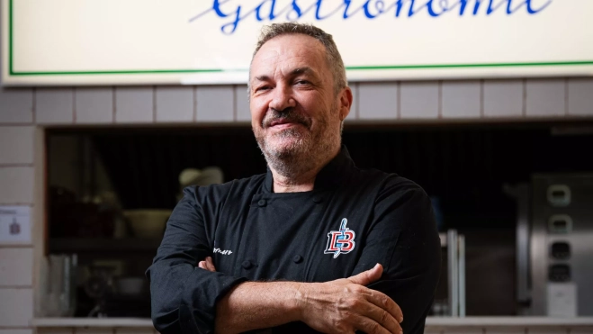 Toni Romero en su restaurante Bart Burger Gastronòmic / Cedida