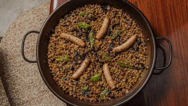 El arroz del Grupo No Hay Mañana para La Mercè / Cedida