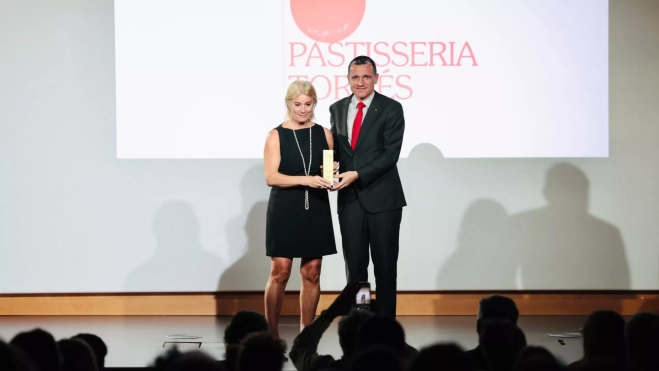 La Pastisseria Tornés (Girona) premiada en la gala 'Celebrem la Pastisseria Catalana 2026' / Cedida
