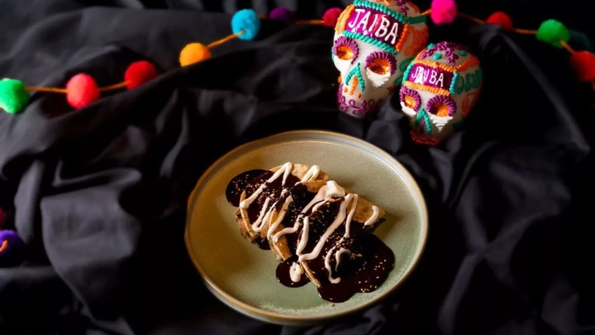 Uno de los platos espaciales de Jaiba MX para el Día de Muertos / Cedida